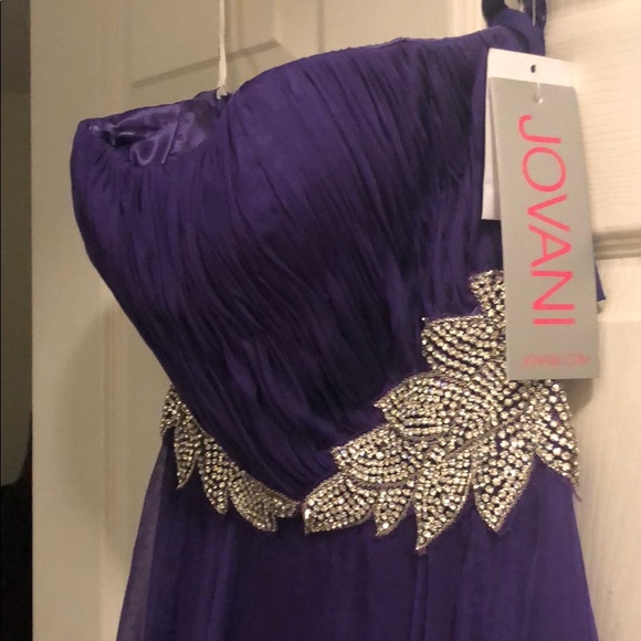 Jovani strapless dress - Picture 2 of 8